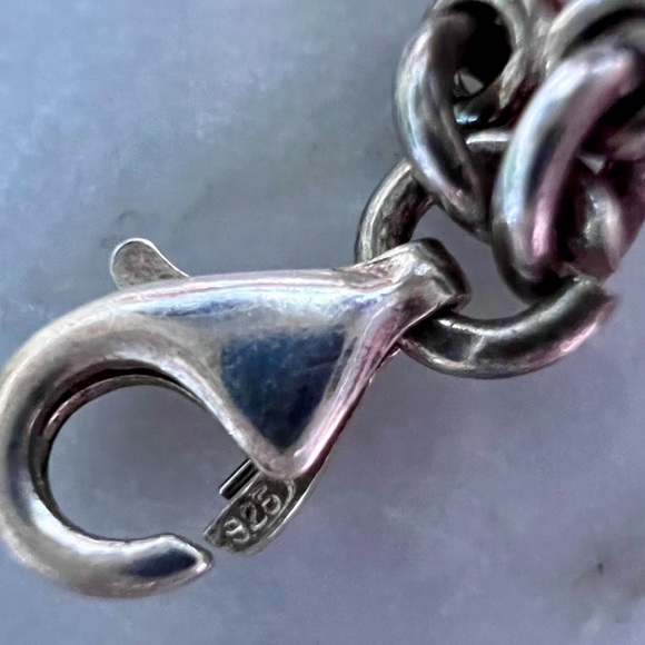 Vintage Handmade Baltic Amber Bracelet Curved Bar Link Bracelet. Well made! - Picture 11 of 16